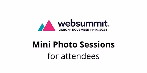 20 min. Photo Sessions for Websummit attendees - Lisboa 2025
