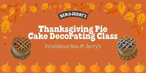 Thanksgiving Pie Cake Decorating Class Providence