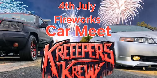 Car Meet 4th July Fireworks 