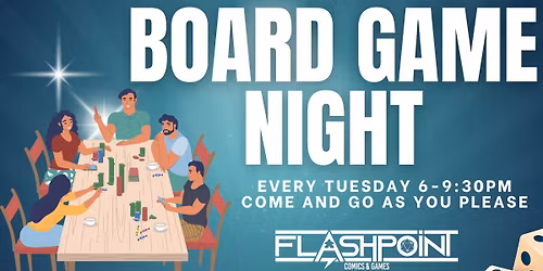 Weekly Board Game Night at Flashpoint Comics and Games