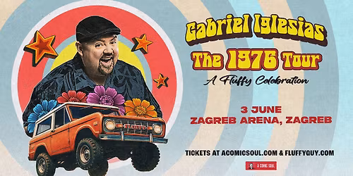 Gabriel Iglesias \/ June 3 \/ Zagreb Arena, Zagreb