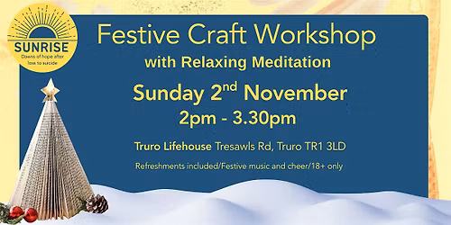 Festive Craft Workshop with relaxing meditation