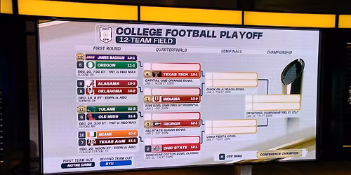 Rose Bowl - CFP Quarterfinal: #1 Indiana vs TBD