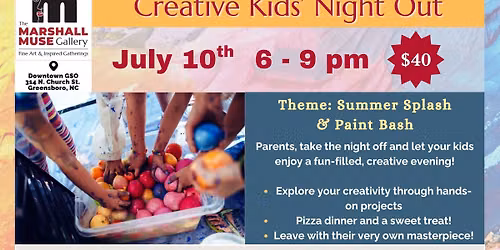 Creative Kids' Night Out