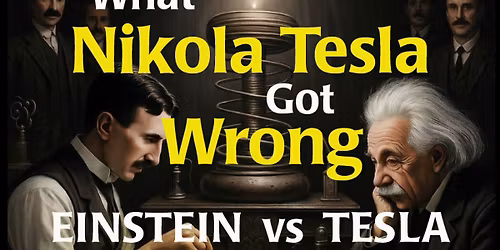 Spring Lecture Series - What Nikola Tesla got Wrong: Einstein vs Tesla