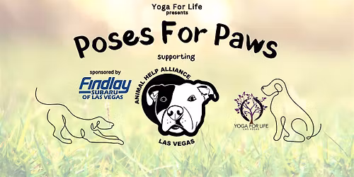 Poses For Paws supporting Animal Help Alliance