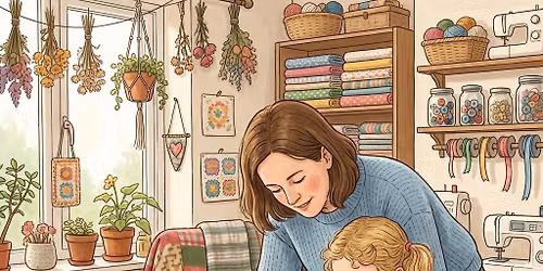 Learn to crochet together 