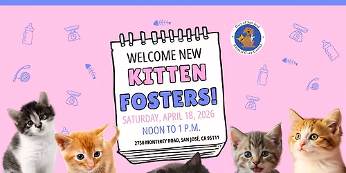Welcome New Kitten Fosters!