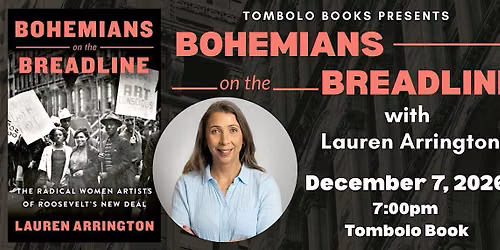 Bohemians on the Breadline - An Evening with Lauren Arrington