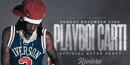 Playboi Carti Official After Party!