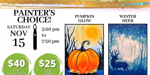 Paint and Eat Party with CrelZations Paint Parties