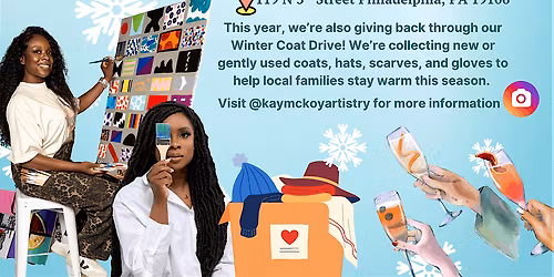 Adult Paint & Sip + Coat Drive