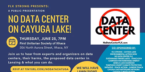 No Data Center on Cayuga Lake Public Presentation