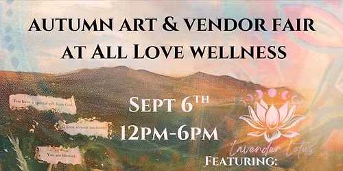 Autumn Art and Vendor Fair