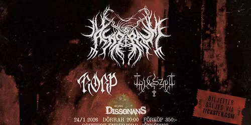 Asagraum + Korp + Trucizna @ Klubb Dissonans