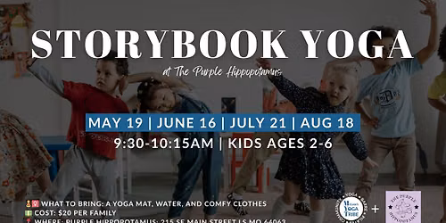 STORYBOOK Yoga at The Purple Hippo in DTLS 
