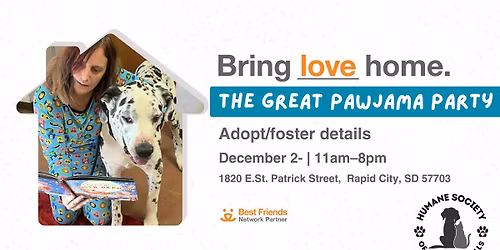 Bring Love Home: The Great Pawjama Party