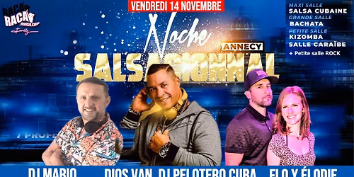 SALSA Cionnal Annecy + Bachata (salsa Kiz)