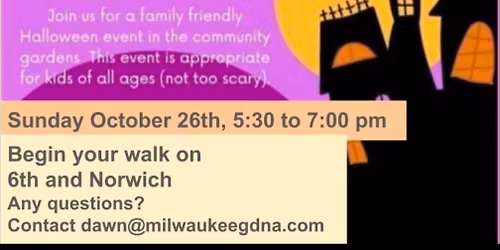 Ghostly Garden Walk