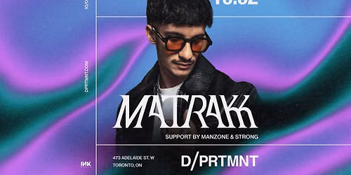 Matrakk inside DPRTMNT 