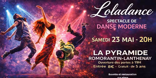 Spectacle de danse moderne, par l'association Loladance