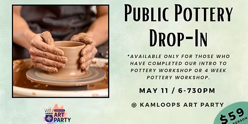 Public Pottery Drop-In 