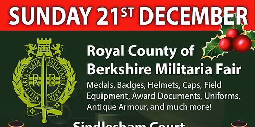 Royal County of Berkshire Militaria Fair