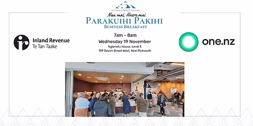 He Toronga Pakihi ki Taranaki - Parakuihi Pakihi