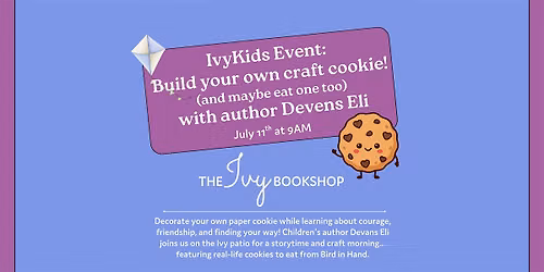 IvyKids: Build your own craft cookie! (and maybe eat one too)