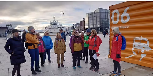 Havnepromenaden fra Frognerkilen til S\u00f8renga. Middag p\u00e5 Villa Paradiso etter turen for de som \u00f8nsker