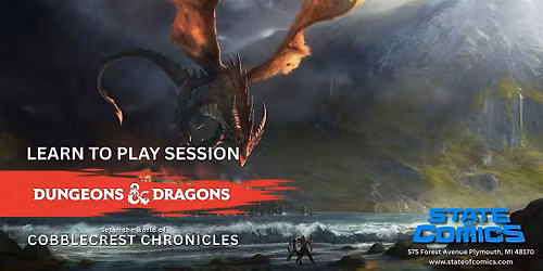 Cobblecrest Dungeons & Dragons for Students & Newer Players - 2nd Level