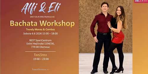 Bachata workshop - Popul\u00e1rn\u00ed figury a komba