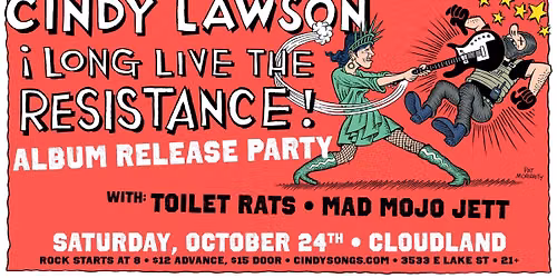 Cindy Lawson, Toilet Rats, Mad Mojo Jett