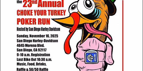 23rd ANNUAL CHOKE YOUR TURKEY RUN