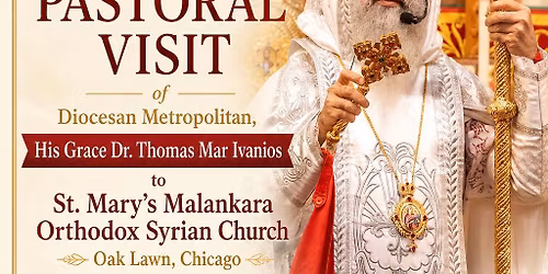 A Blessed Pentecost with His Grace Dr. Thomas Mar Ivanios