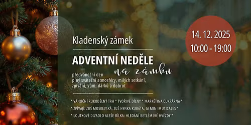 ADVENTN\u00cd NED\u011aLE na z\u00e1mku