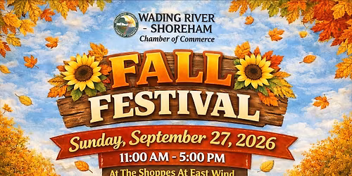 Wading River-Shoreham Chamber Of Commerce Annual Fall Festival