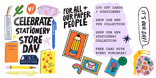 Stationery Store Day \ud83c\udf89