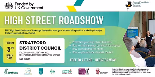 Stratford High Street Roadshow (In Person)