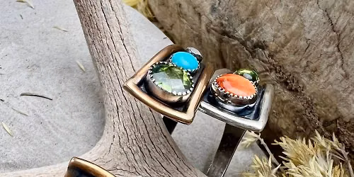 "Make It at Meltdown" Gemstone Shield Cuff