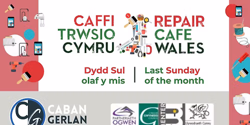 Caffi Trwsio \u2022 Gerlan \u2022 Repair Caf\u00e9 