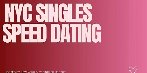 NYC Singles Speed Dating (30s-40s)
