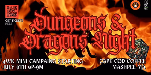 Dungeons & Dragons Mini Campaing Cape Cod Coffee