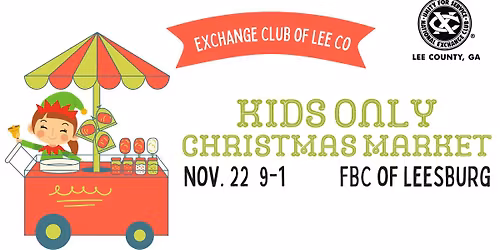 Kids ONLY Christmas Market 2025