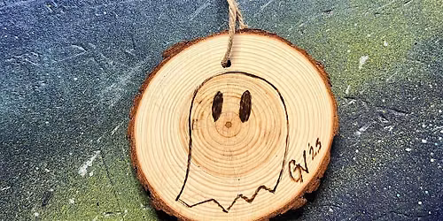 Spooky Wood Burning Art Class | Grace Noel Art