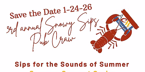 3rd Annual Snowy Sips Pub Craw