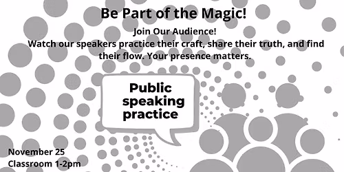 Public Speaking Practice