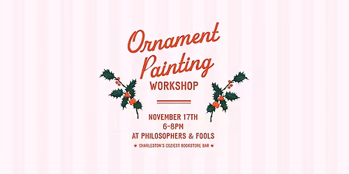 \u2728 Paint Your Own Porcelain Ornaments \u2728