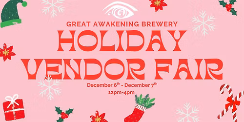 2025 Holiday Vendor Fair (Free)