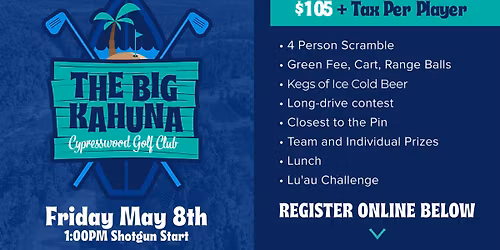 Big Kahuna Golf Scramble